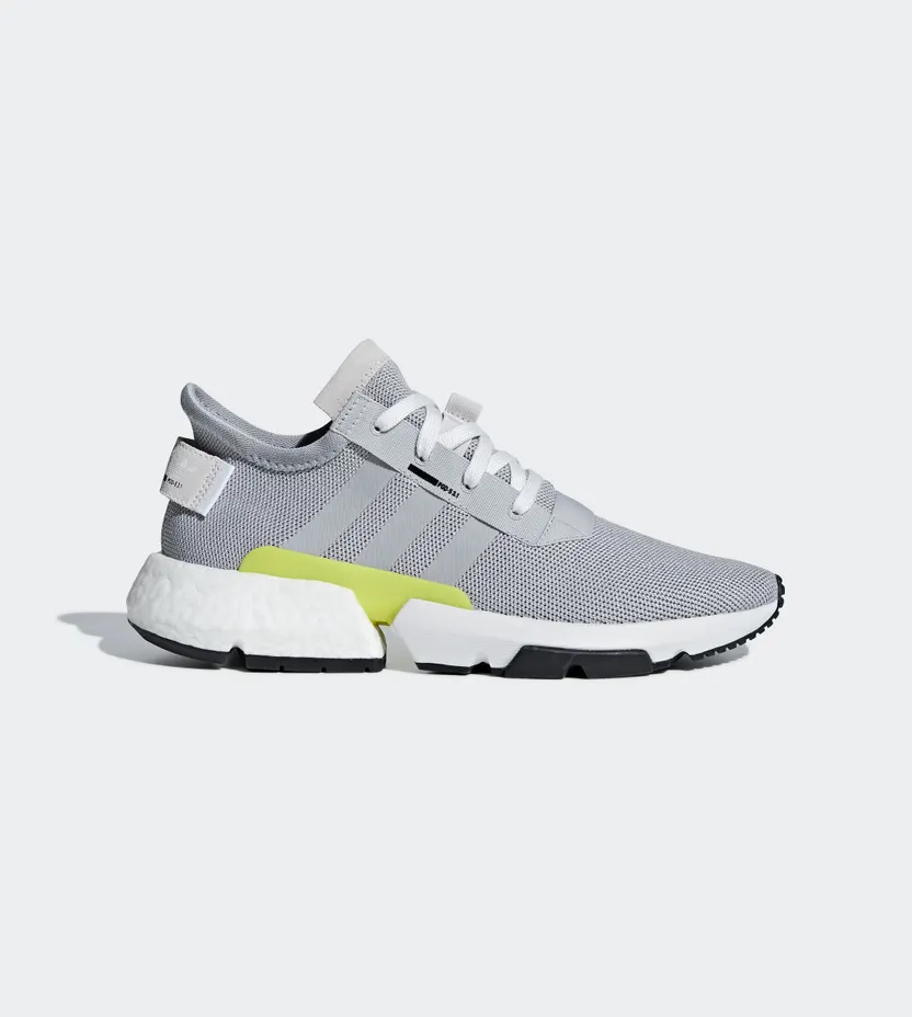 adidas POD-S3.1 Grey Two Shock Yellow