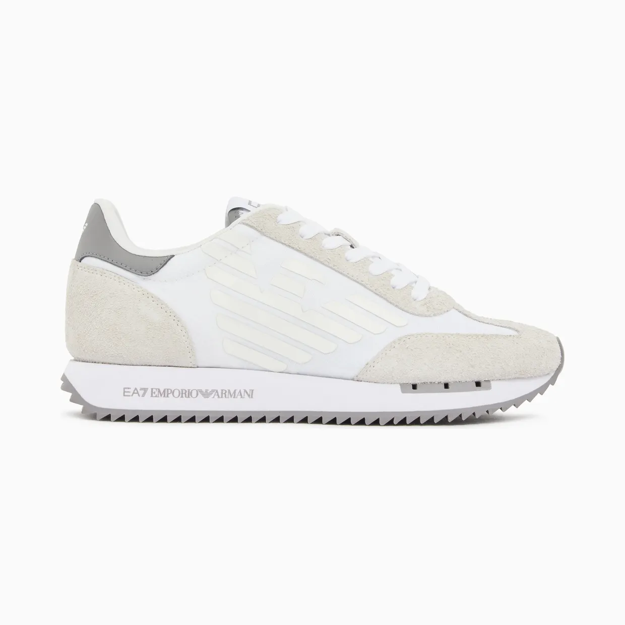 Armani Black And White In Nylon And Suede With Rubber Sole (7X000870-AF28085-M0433)