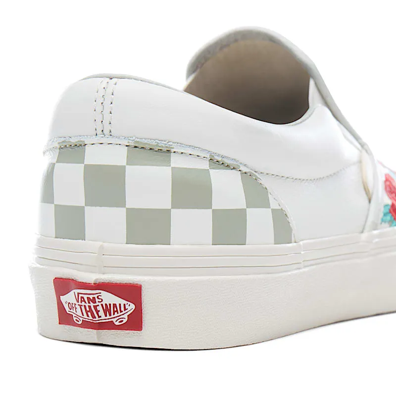 Vans Slip-On Rose Embroidery Marshmallow/Turtledove (VN0A38F8QF9)