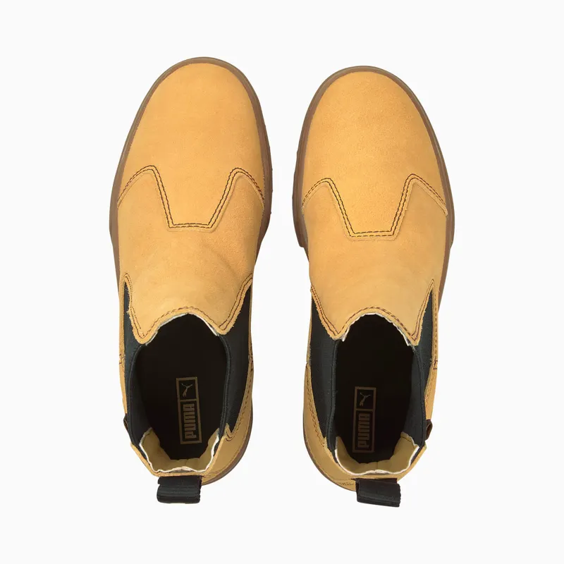 Puma Mayze Chelsea Suede Shoes Brown (382829-04)