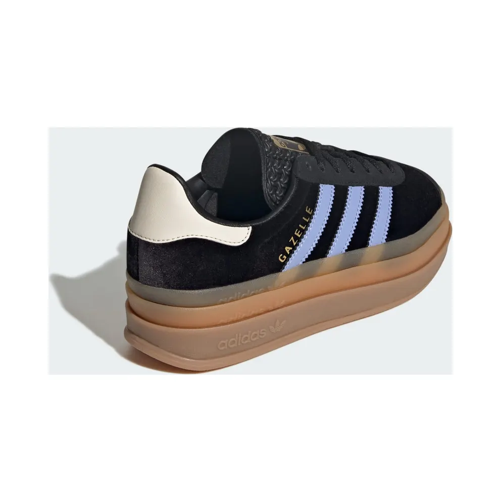 Adidas Gazelle Bold Kids Core Black / Blue Spark / Wonder White (JR5965)