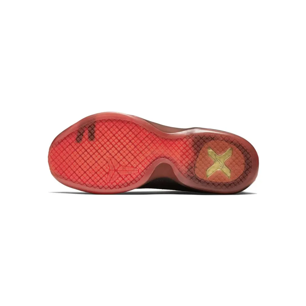 Nike Kobe 10 Bright Crimson Black/Bright Crimson-Black-Metallic Gold (705317-060)