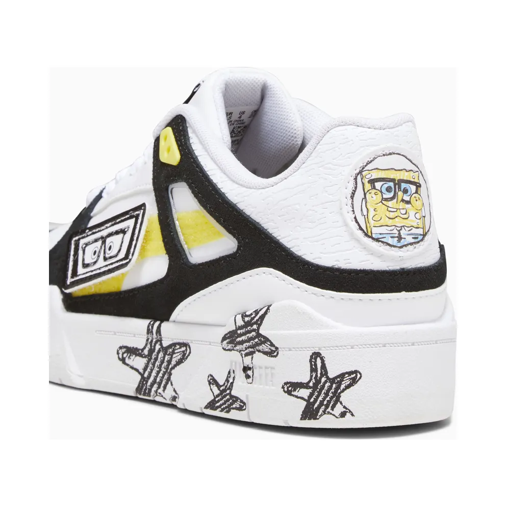 Puma x SPONGEBOB SQUAREPANTS Slipstream White/Black (393893-01)