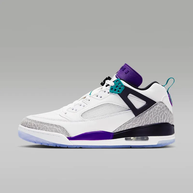 Jordan Spiz’ike Low – “White / Court Purple / Light Smoke Grey / Rio Teal” (FQ1759-113)