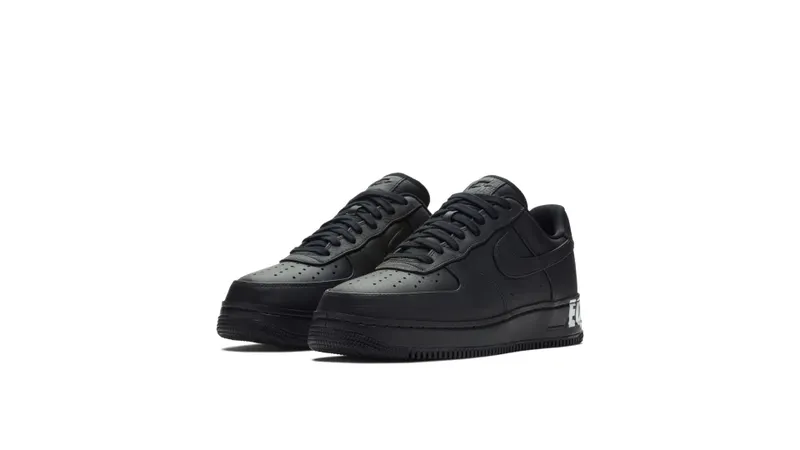 Nike Air Force 1 Low CMFT Equality Black History Month (2018) Black/Black-White-Metallic Gold (AQ2125-001)