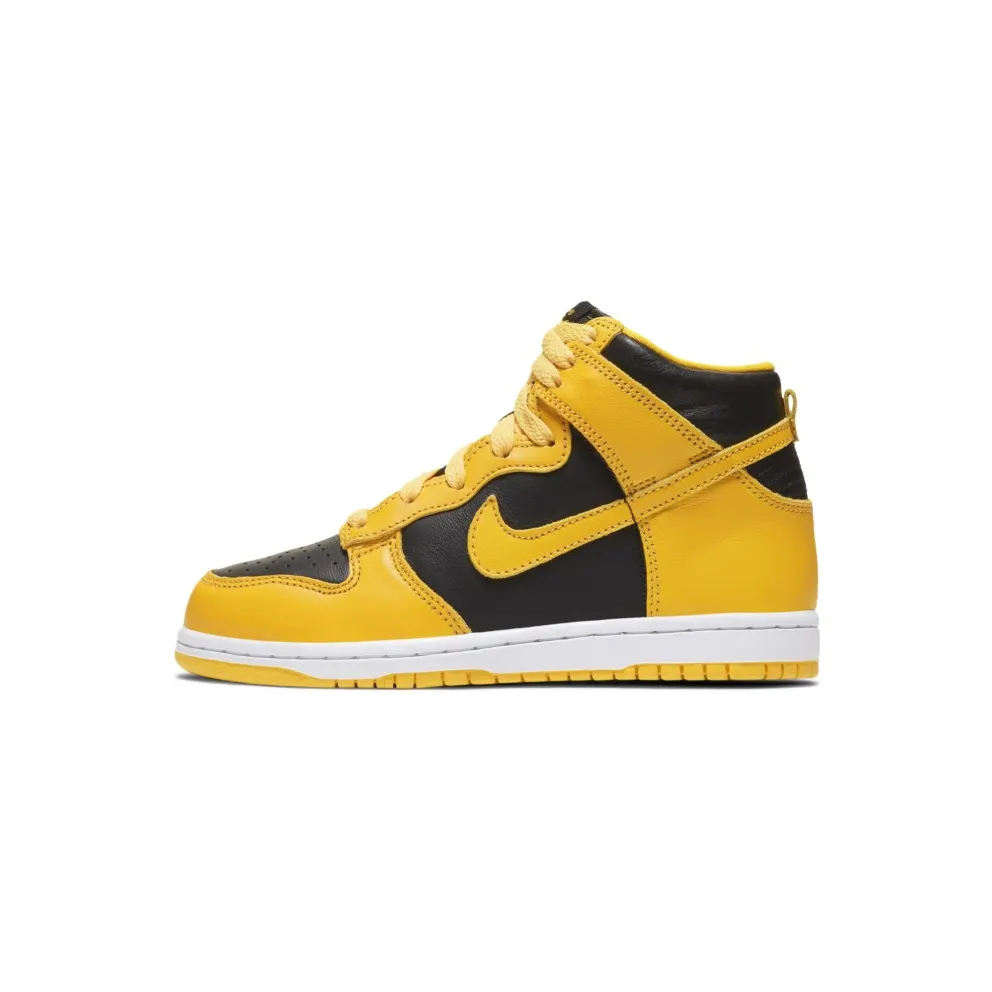 Nike Dunk High Black Varsity Maize (PS) (2020) (DC9053-002)