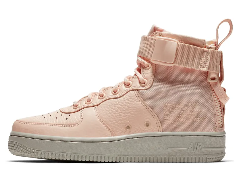 Nike SF Air Force 1 Mid Orange Quartz (W)