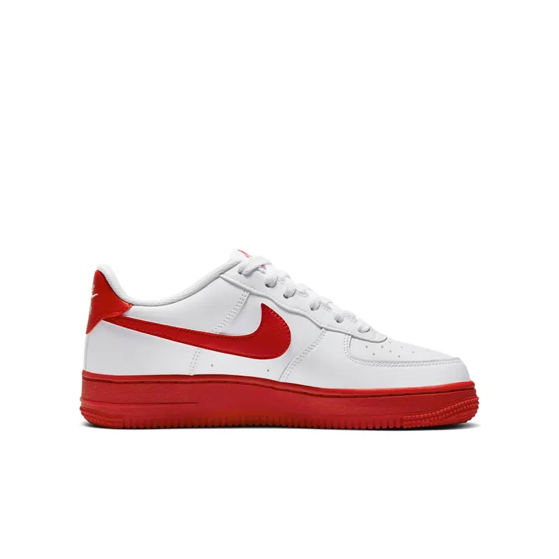 Nike Air Force 1 Low White Red Midsole (CV7663-102)
