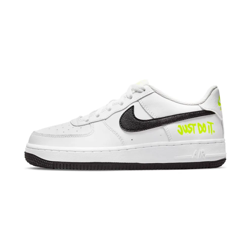 Nike Air Force 1 Low Just Do It White Volt (GS) (DM3271-100)