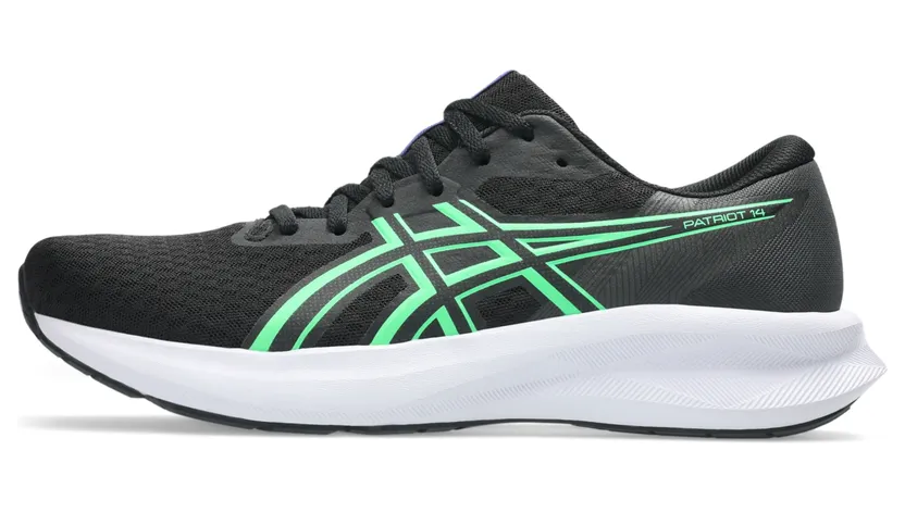ASICS PATRIOT 14 “Black / Vital Green” (1011C050-006)