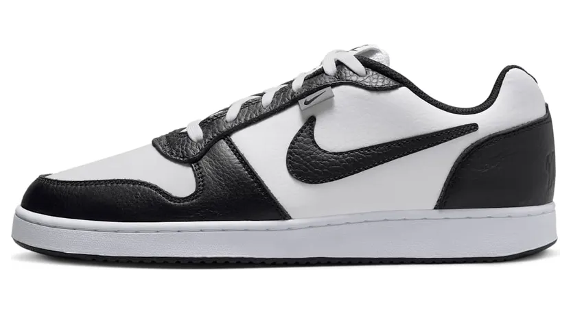 Nike Ebernon Low PRM White Black Wolf Grey (AQ1774-102)