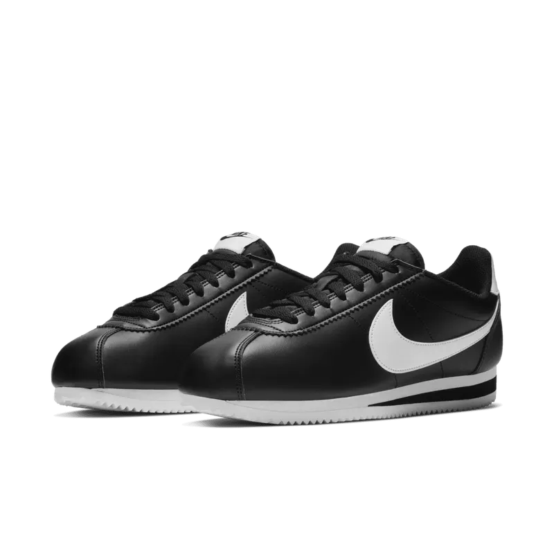 Nike  Classic Cortez Black White (W) Black/White-Black (807471-010)