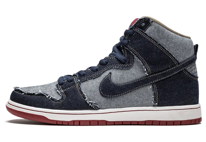 Nike SB Dunk High Reese Forbes Denim Friends and Family (Special Box) ((Special Box) 881758-441)