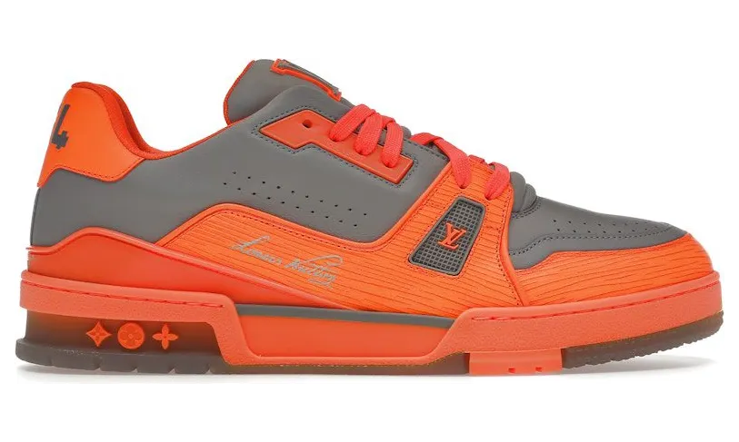 Louis Vuitton Trainer Orange Grey (1AA6T1)