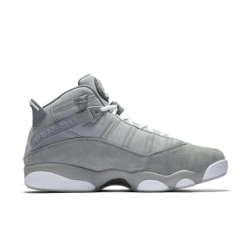 Jordan 6 Rings Cool Grey Matte Silver/Cool Grey-Black-White (322992-014)