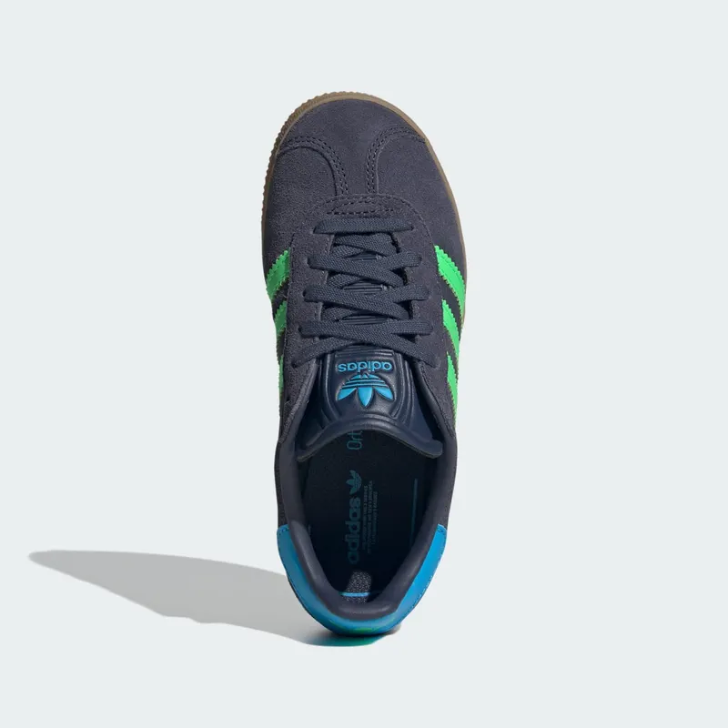 adidas Gazelle Shadow Navy Screaming Green (IH6471)