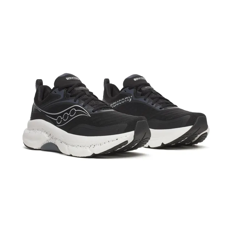 SAUCONY Omni 23 ST “Black / Silver” (S21072-100)