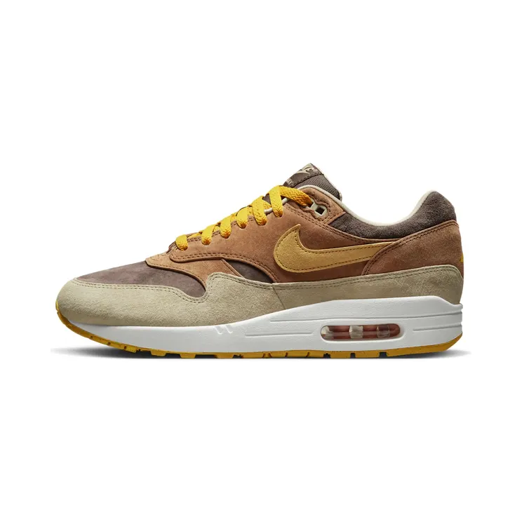 Nike Air Max 1 PRM Duck “Pecan / Baroque Brown / Limestone / Yellow Ochre” (DZ0482-200)