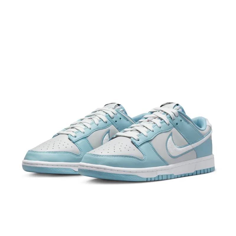 Nike Dunk Low Retro “Fleece Swoosh Worn Blue” (FB1871-011)