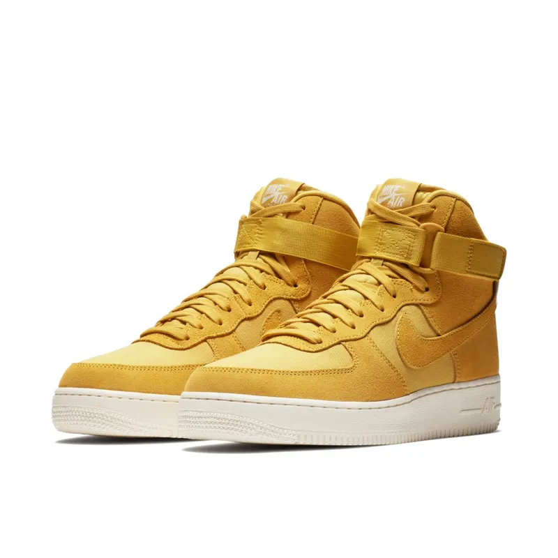 Nike Air Force 1 High ’07 Suede Yellow Ochre Yellow Ochre/Sail (AQ8649-700)