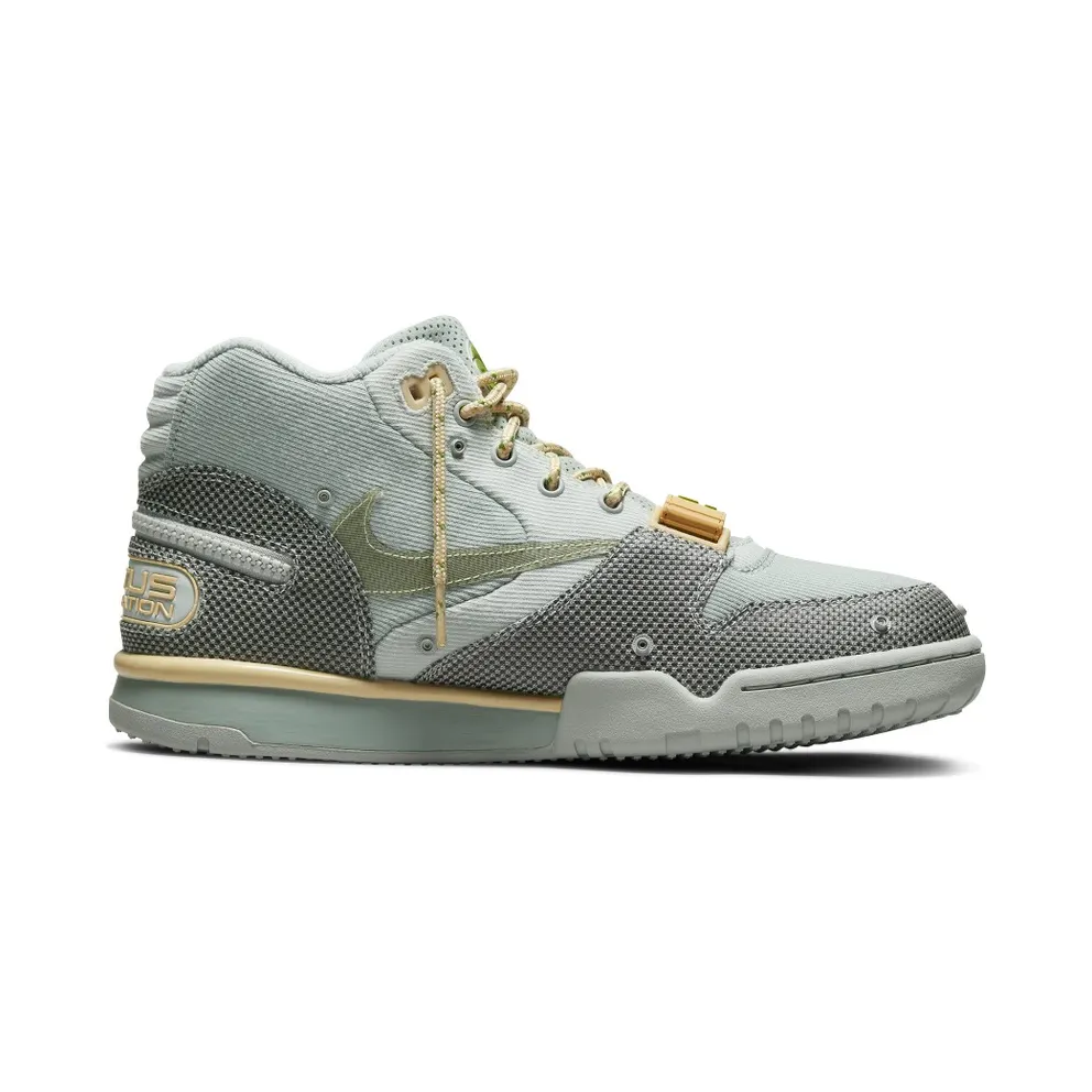 Nike Air Trainer 1 x Travis Scott Grey Haze – “Grey Haze / Olive Aura-canvas” (DR7515-001)
