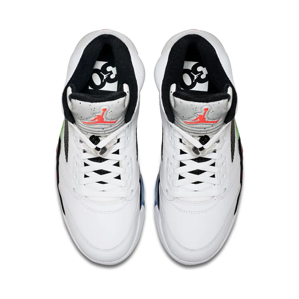 Air Jordan Nike AJ 5 V Retro Poison Green (Pro Stars) (136027-115)