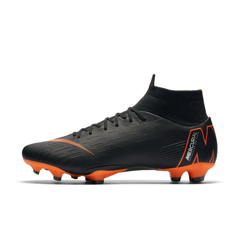 Nike Superfly 6 Pro FG Black Total Orange (AH7368-081)