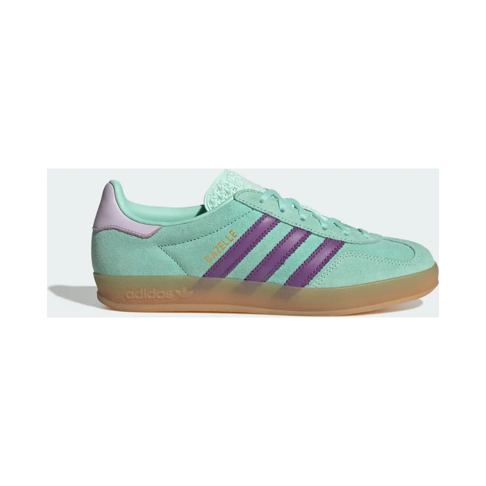 Adidas Gazelle Indoor Clear Mint / Active Purple / Ice Lavender (JQ0192)
