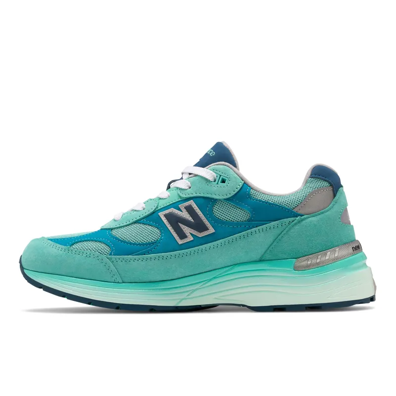 New Balance 992 MiUSA Blue Silver Metallic (M992TB)