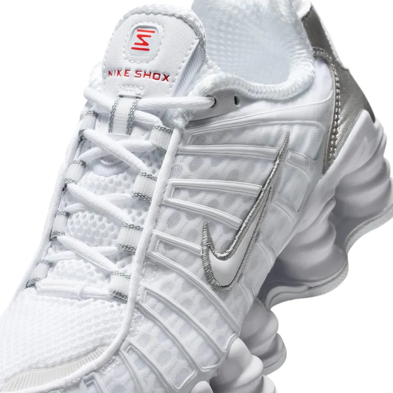 Nike Shox TL White Metallic Silver (IO4645-100)