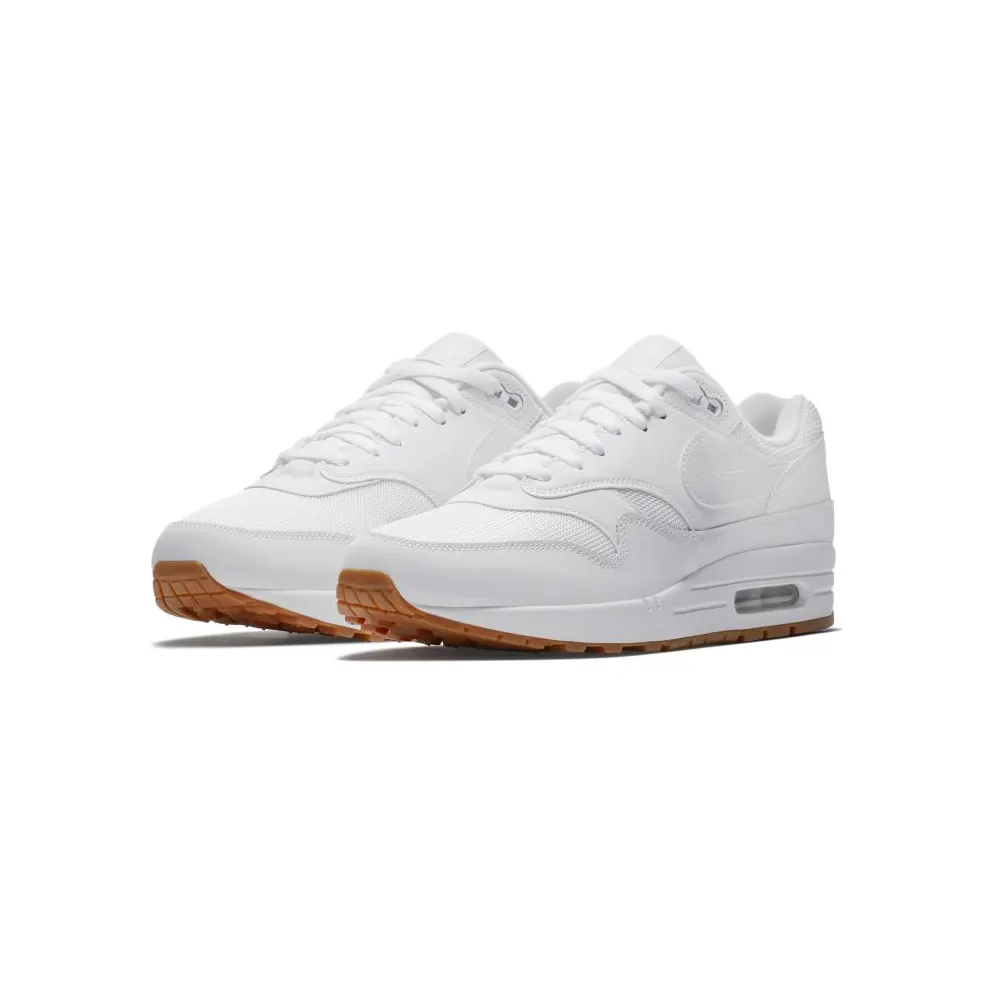 Nike Air Max 1 White Gum Sole White/White-White (AH8145-109)
