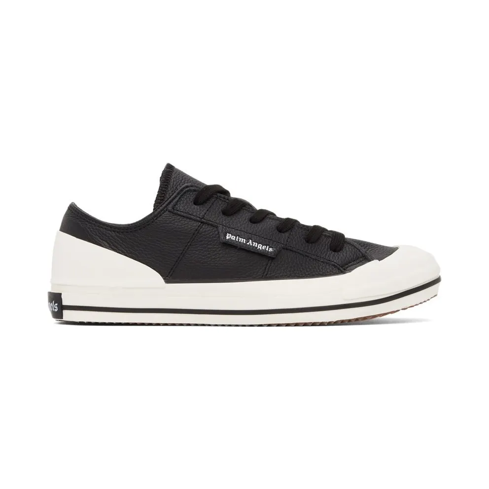 Palm Angels Black Vulcanized Sneaker (PMIA064F21LEA0011001)