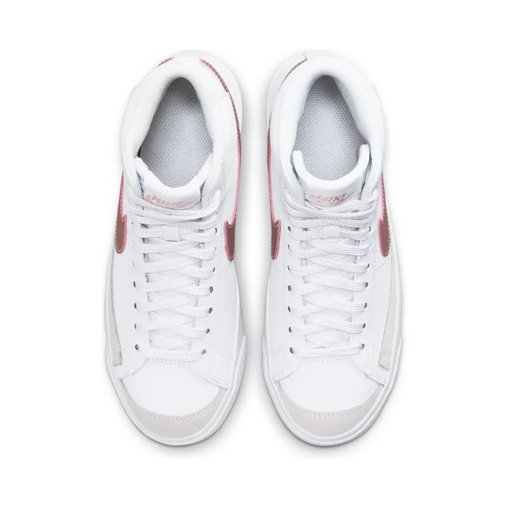 Nike Blazer Mid 77 White Pink Glaze (GS) (DA4086-105)