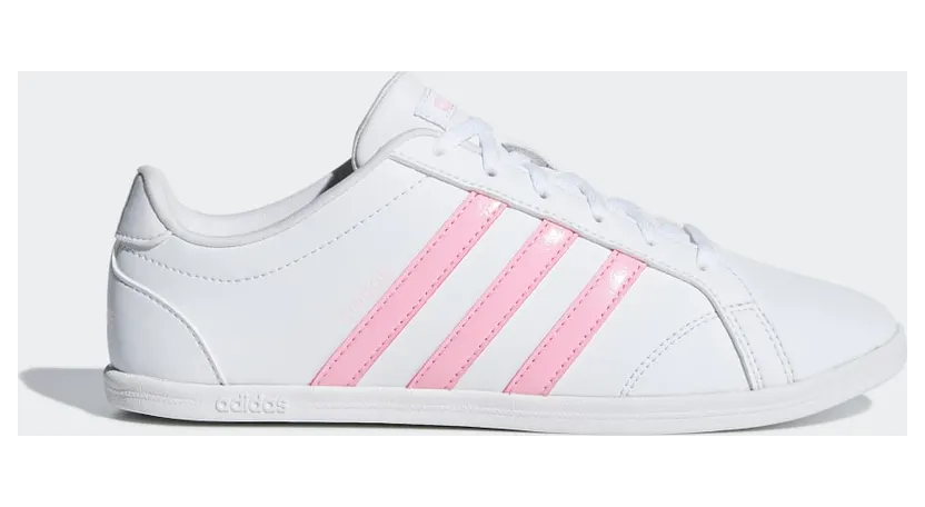 Adidas Neo Coneo QT ‘True Pink’ Footwear White/True Pink/Light Granite (F34703)