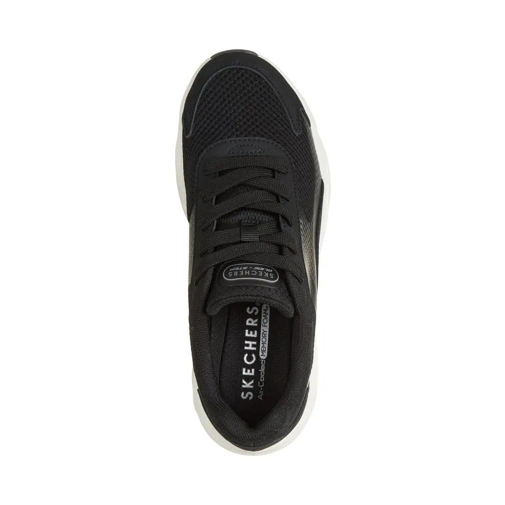Skechers Uno Glide-Step “Glide Surge Sneaker Black” (190118BLK)