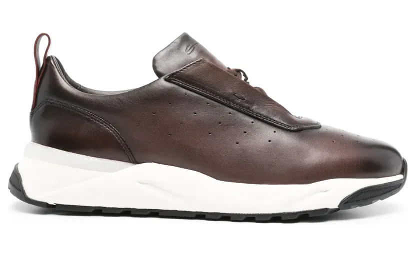 Santoni aus Leder “Brown” (MBIM22027BINTGONDB)