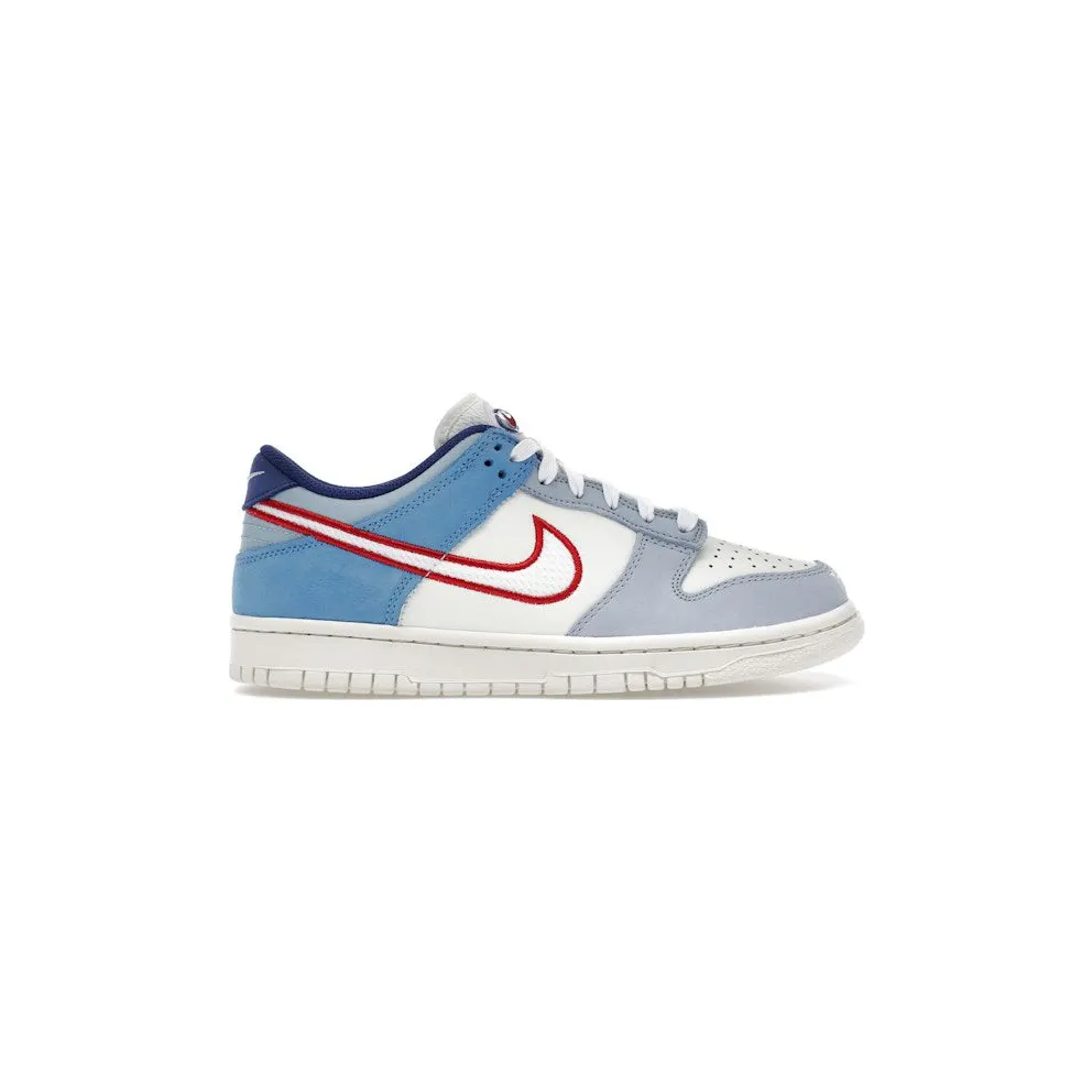 Nike Dunk Low Armory Blue Red Mesh (HF5742-111)