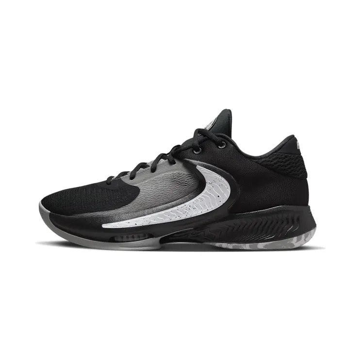 Nike Zoom Freak 4 Oreo “Black / Light Smoke Grey / University Blue / White” (DJ6149-001)