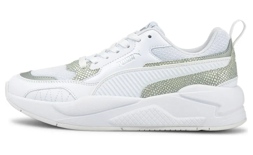 Puma X-Ray² Square Snake Premium dames Zilver/Wit (382788-01)