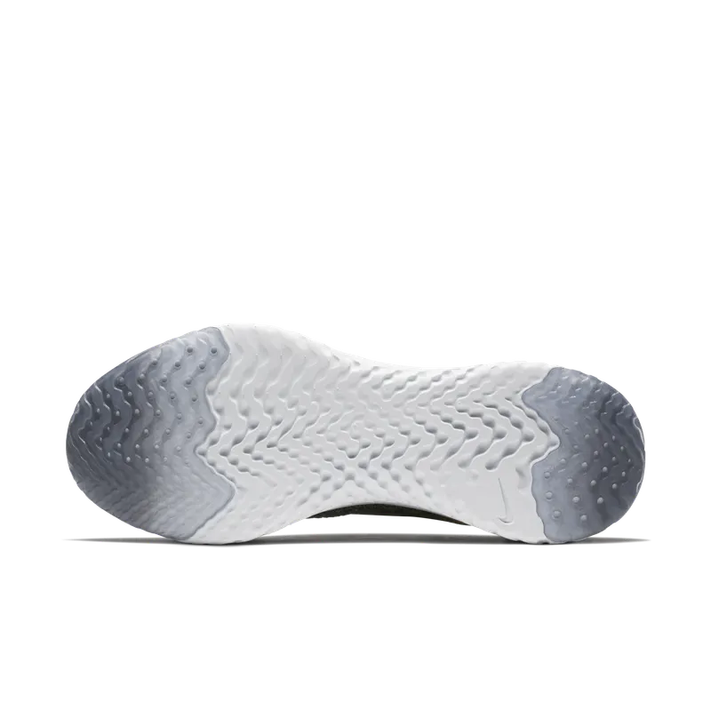 Nike Epic React Flyknit Black Dark Grey (W) Black/Black-Dark Grey-Pure Platinum (AQ0070-001)