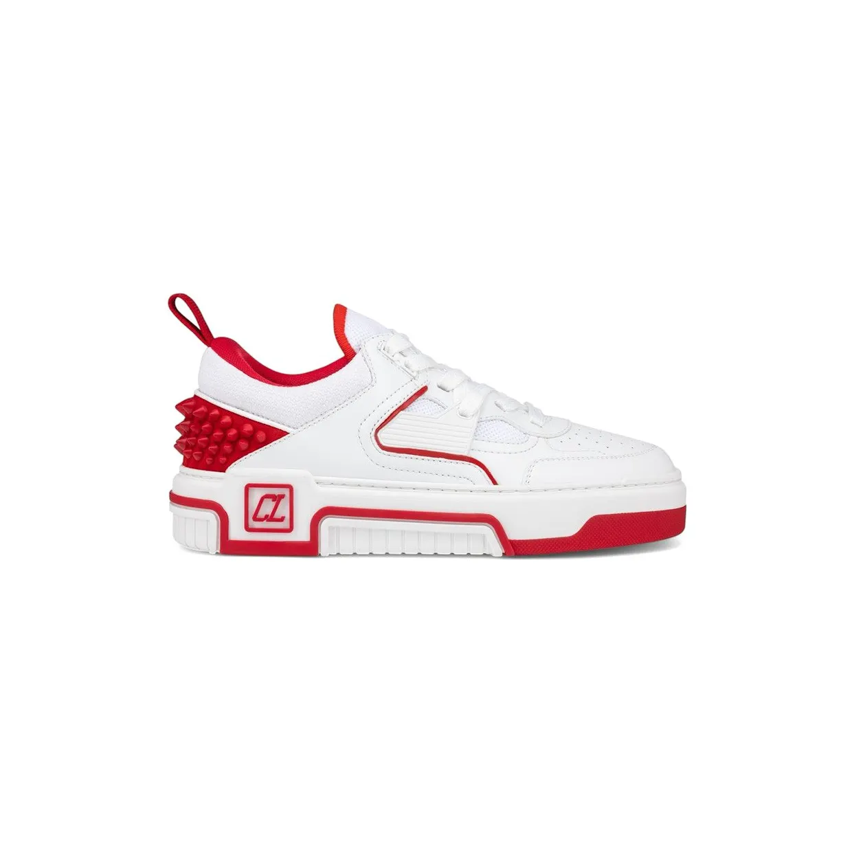 Christian Louboutin Astroloubi Flat White Red (3230887 J679)