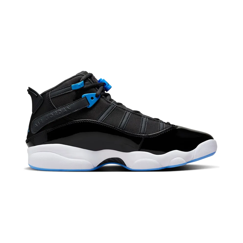 Jordan 6 Rings Anthracite University Blue “GAME ROYAL” (322992-041)
