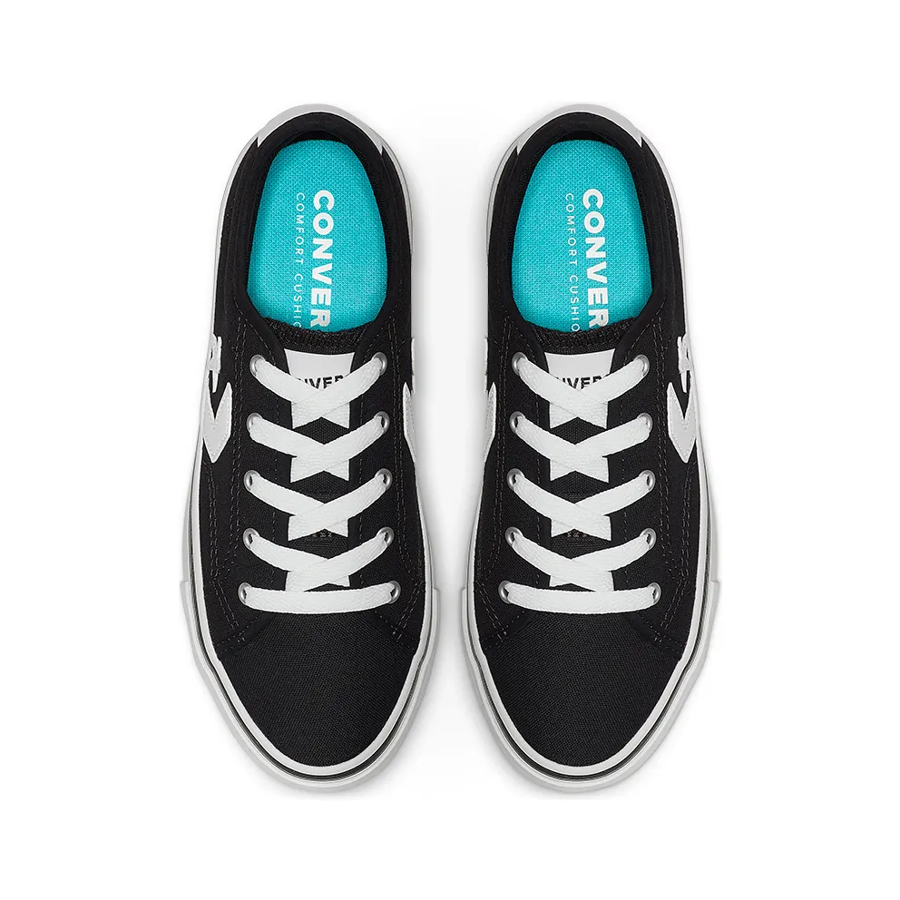 Converse Converse Star Replay Platform Low Top Converse Black/white (565366C)