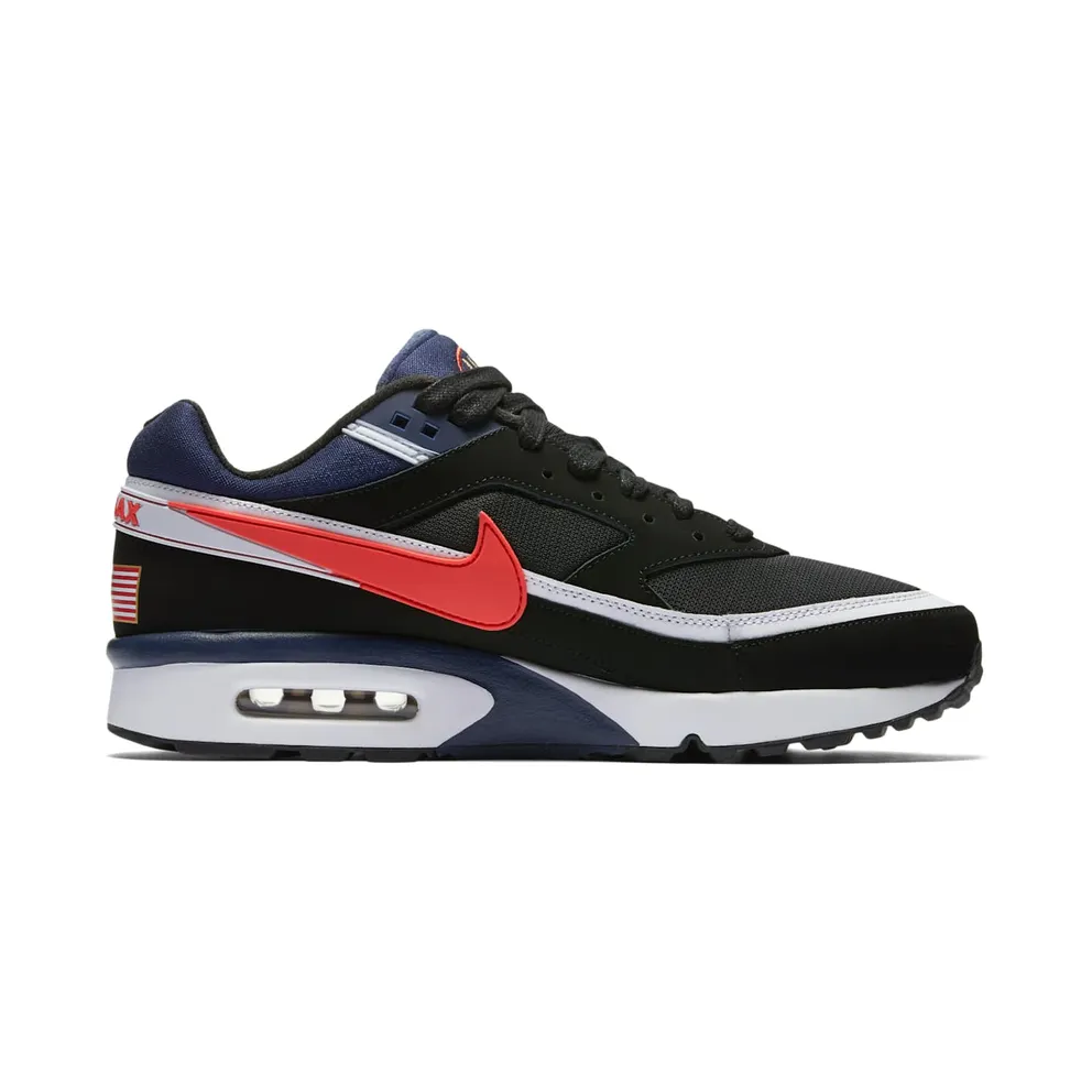 Nike Air Max BW Olympic (2016) Black/Crimson-Midnight Navy-White (819523-064)