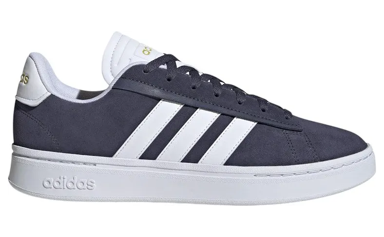 adidas Grand Court Alpha Shadow Navy Cloud White Gold Metallic (IE1453)