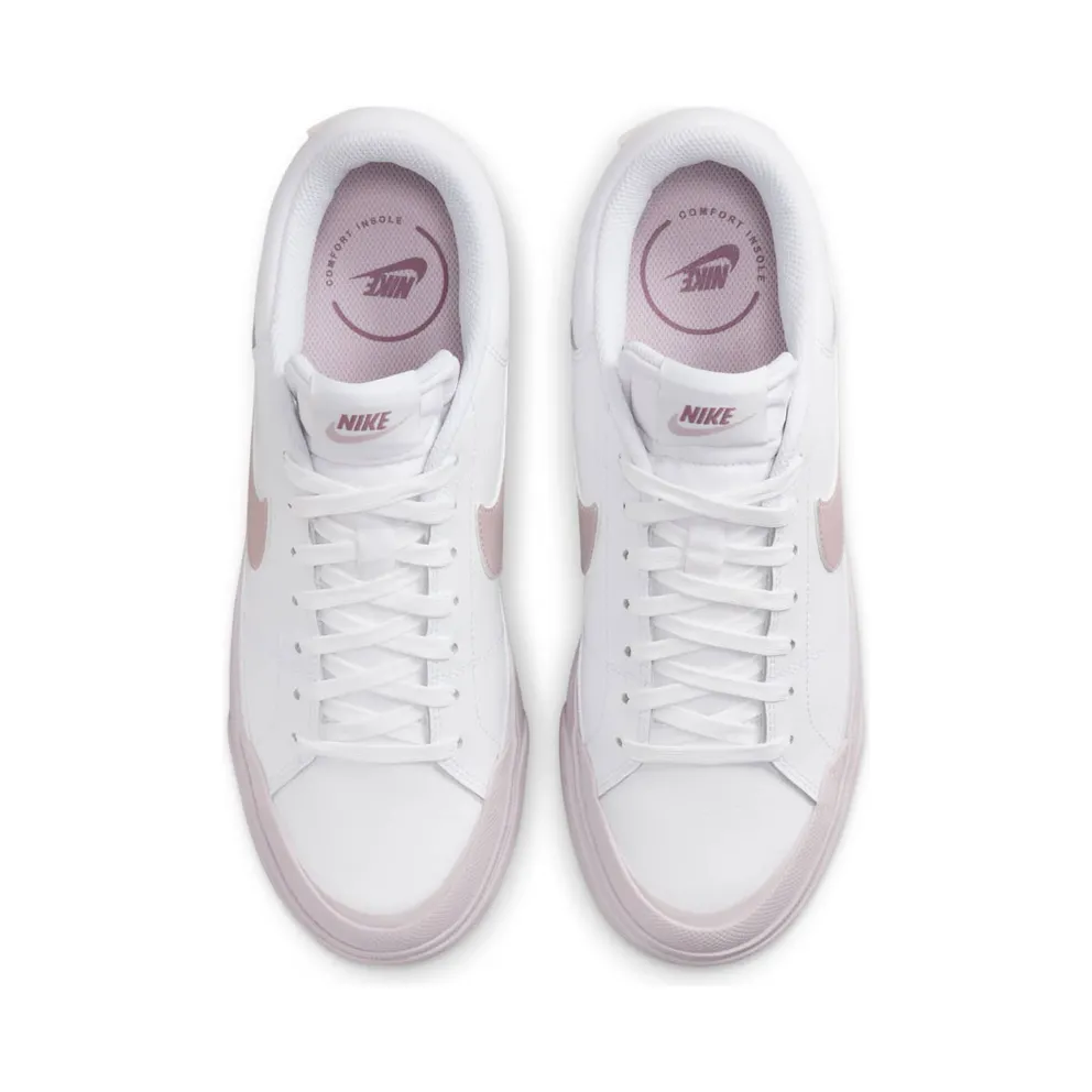 Nike Court Legacy Lift White Platinum Violet (DM7590-105)