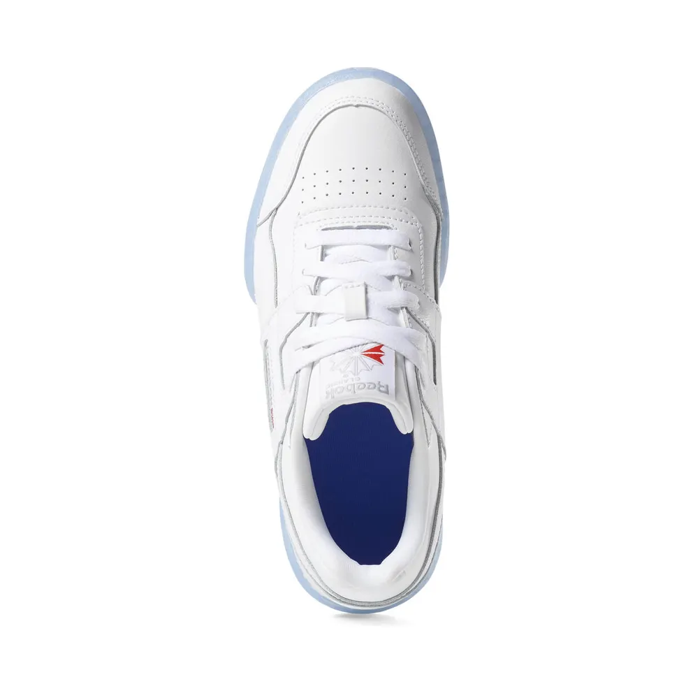 Reebok Workout Plus White Ice (GS) White/Carbon-Blue (Other Brands Reebok)