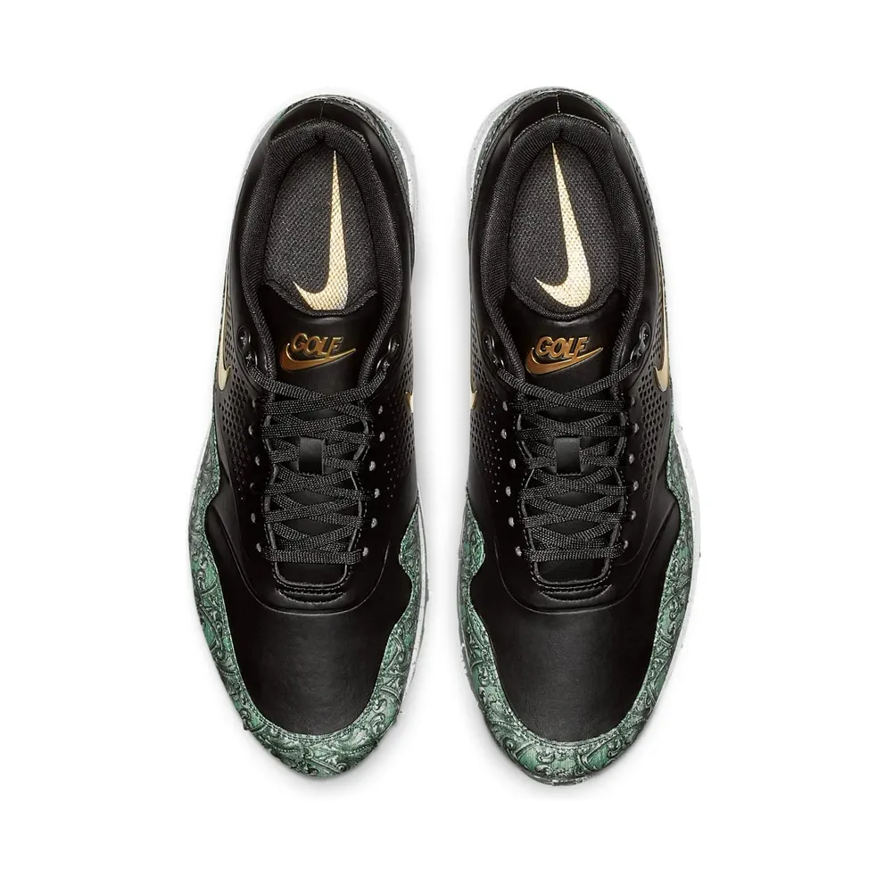 Nike Air Max 1 Golf Payday Black/Metallic Gold/Summit White (BQ4804-001)