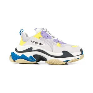 Balenciaga Triple S Purple Yellow Blue (W)