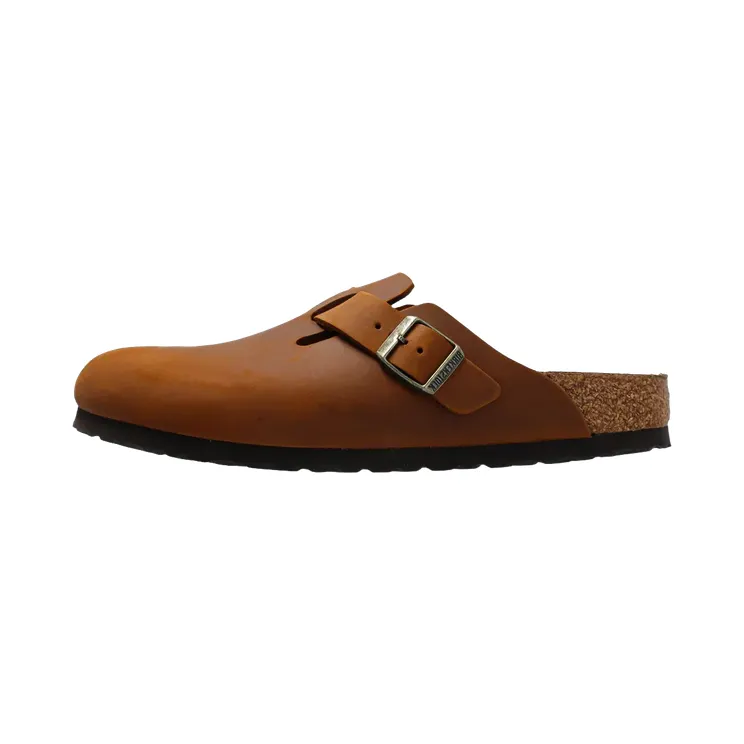 Birkenstock Boston Natural Leather Womens “Cognac” (1028310)